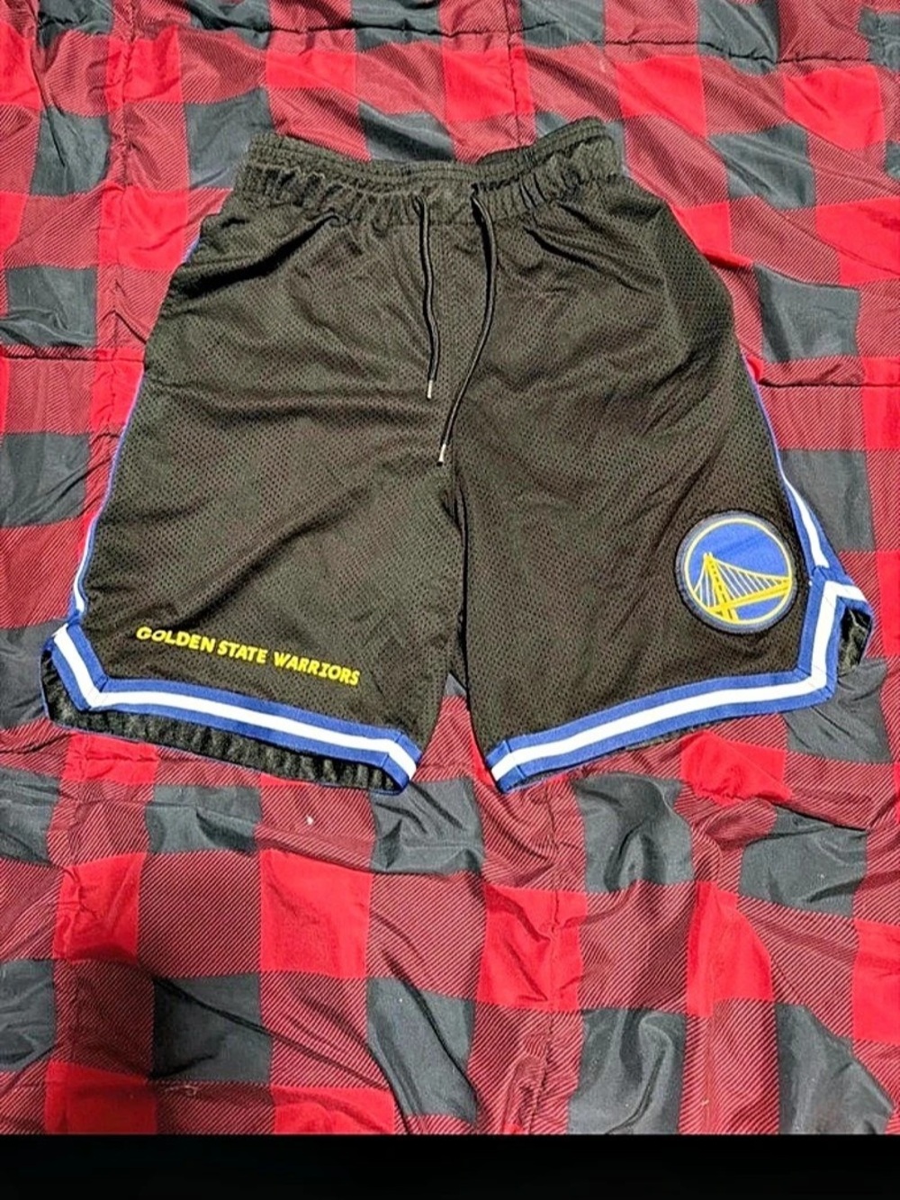 NBA Golden State Warriors NBA basketball shorts Color Block Medium